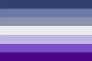 Blue-Purple Butch Lesbian Flag