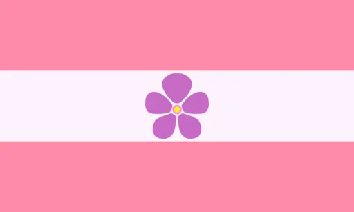 Most Commonly Used Sapphic Pride Flag