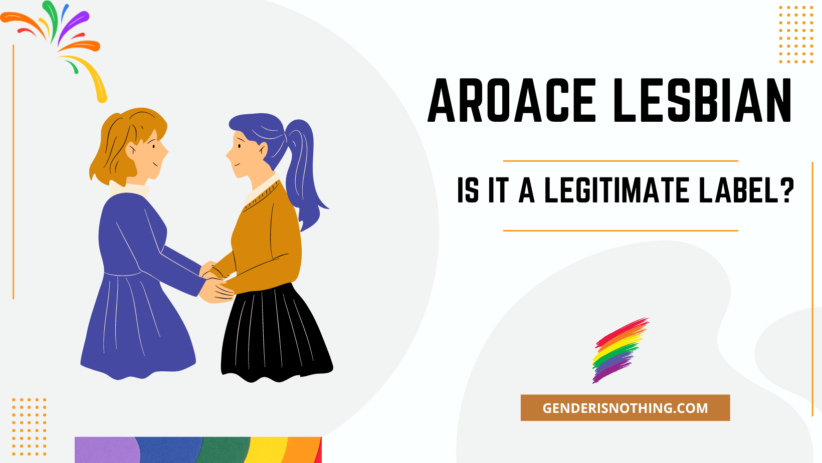 Aroace Lesbian Title